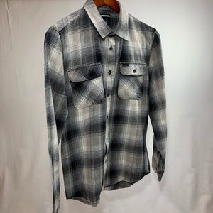 Button down shirt. Flannel.